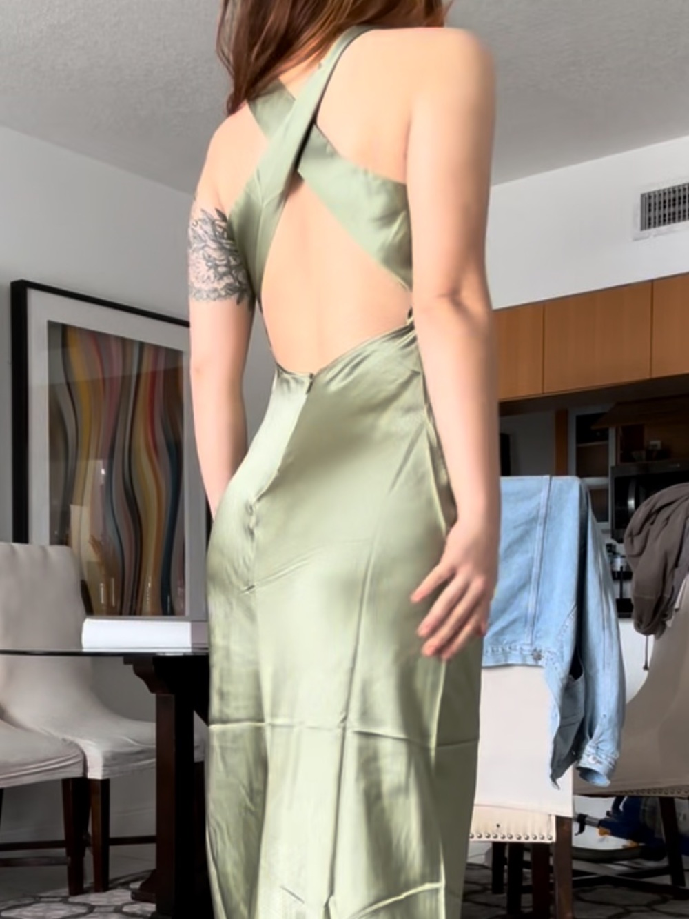 Reformation Silk Dress - Picture 2 of 5